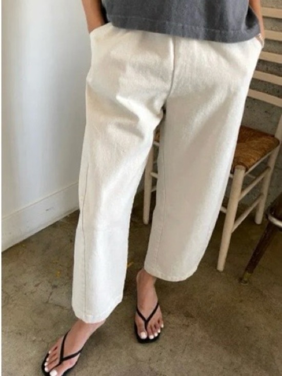 Le Bon Shoppe Pants - Le Bon Shoppe Arc Pant natural size S small